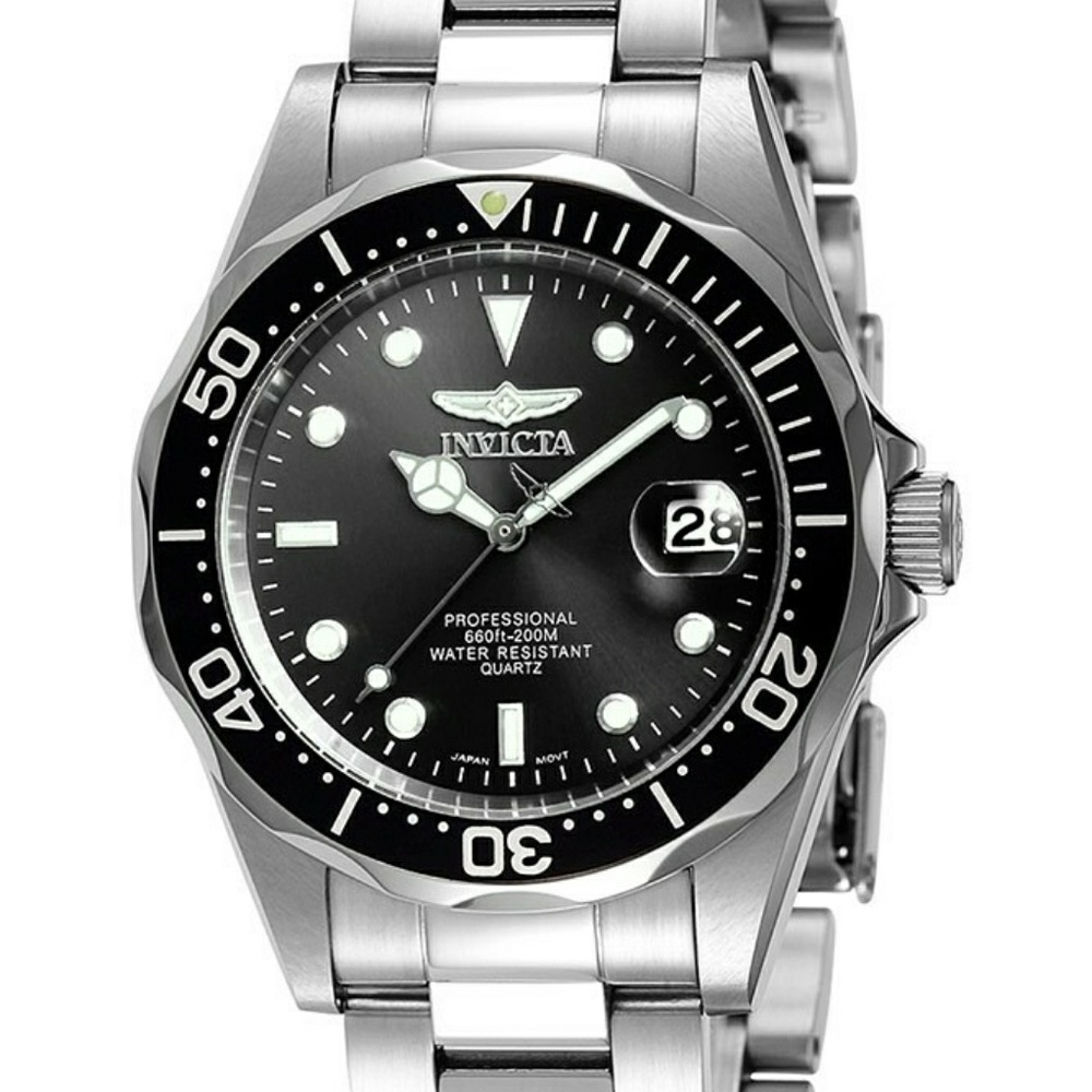 New Invicta Pro Diver Two-Tone Stainless Steel